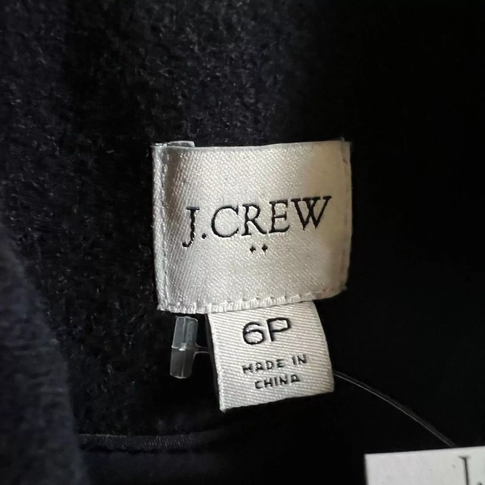 J.Crew Jackets J.CREW Petite Navy Wool-Blend Topcoat w/ Tags, 6P Blue