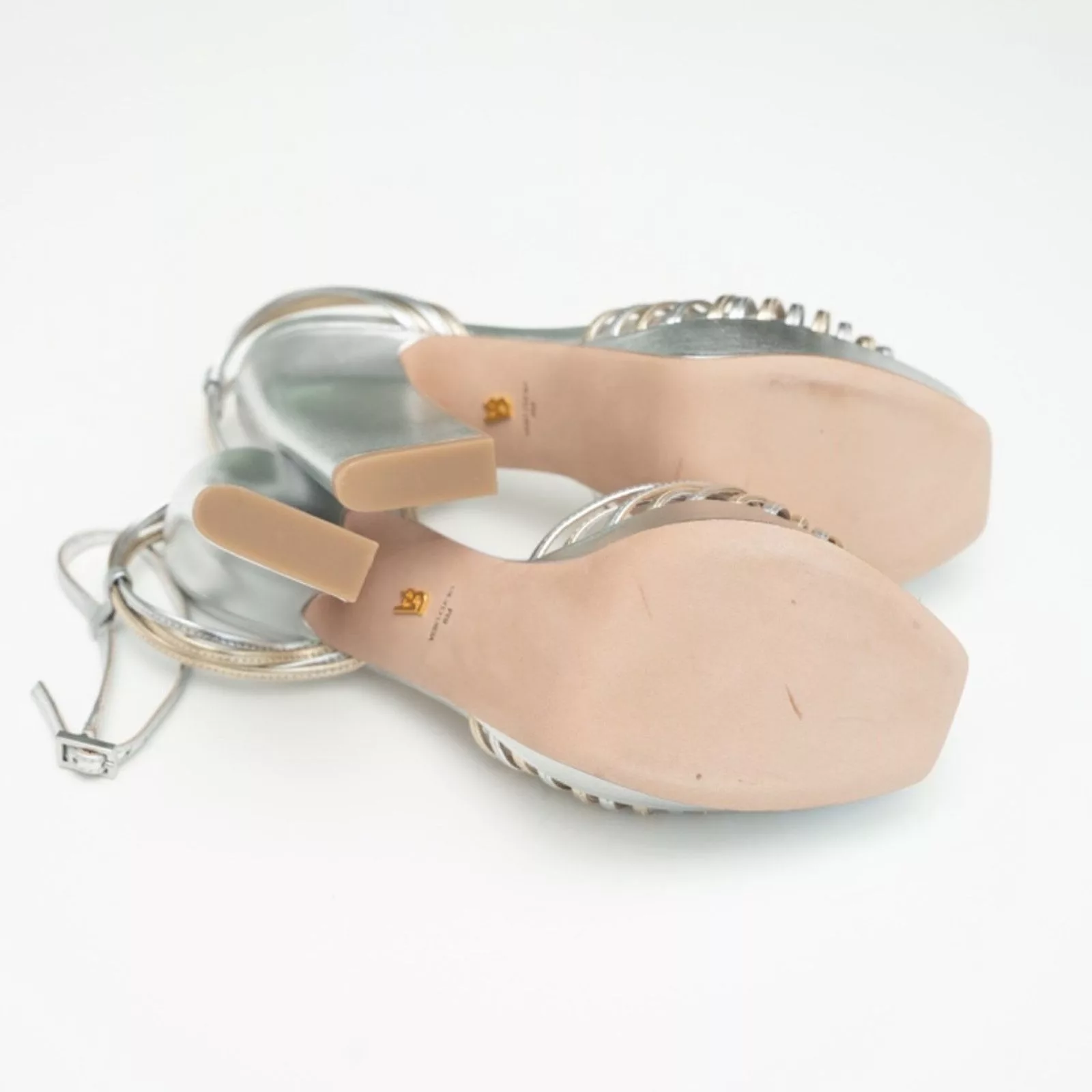 Veronica Beard Heels Veronica Beard. Silver Fletcher Heel.