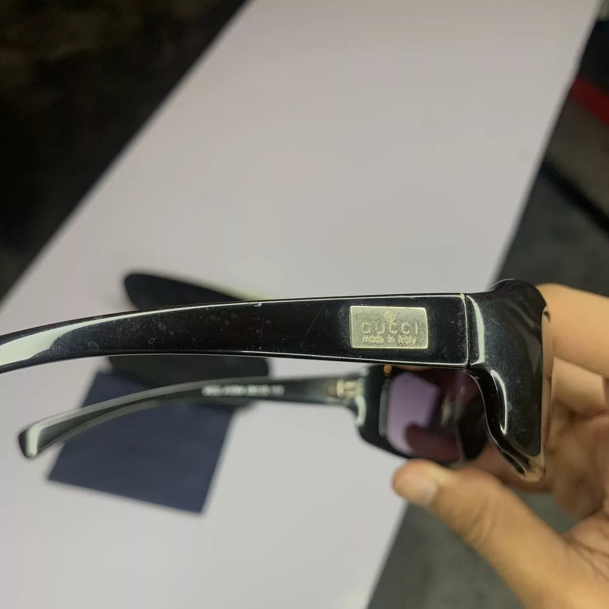 Vintage Gucci Sunglasses Black