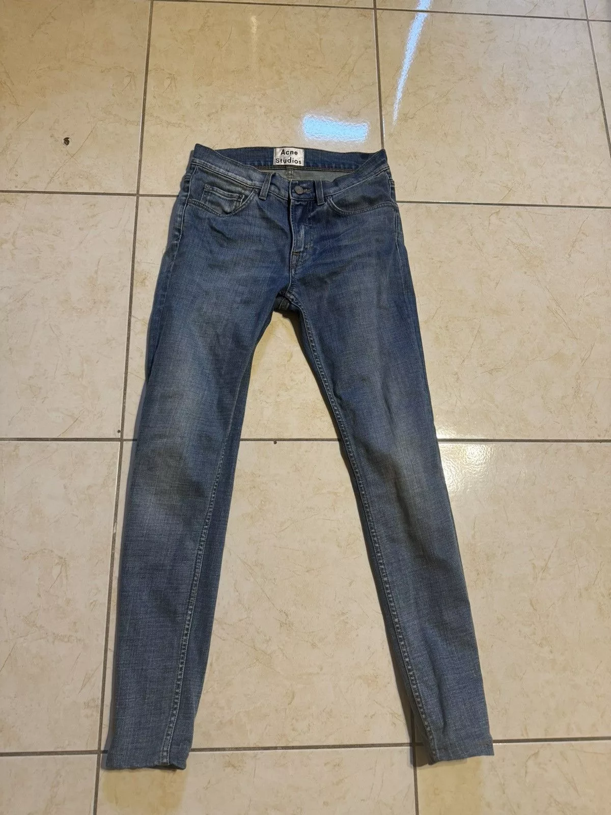 Acne Studios Denim Acne Studios Ace LT Prince Blue