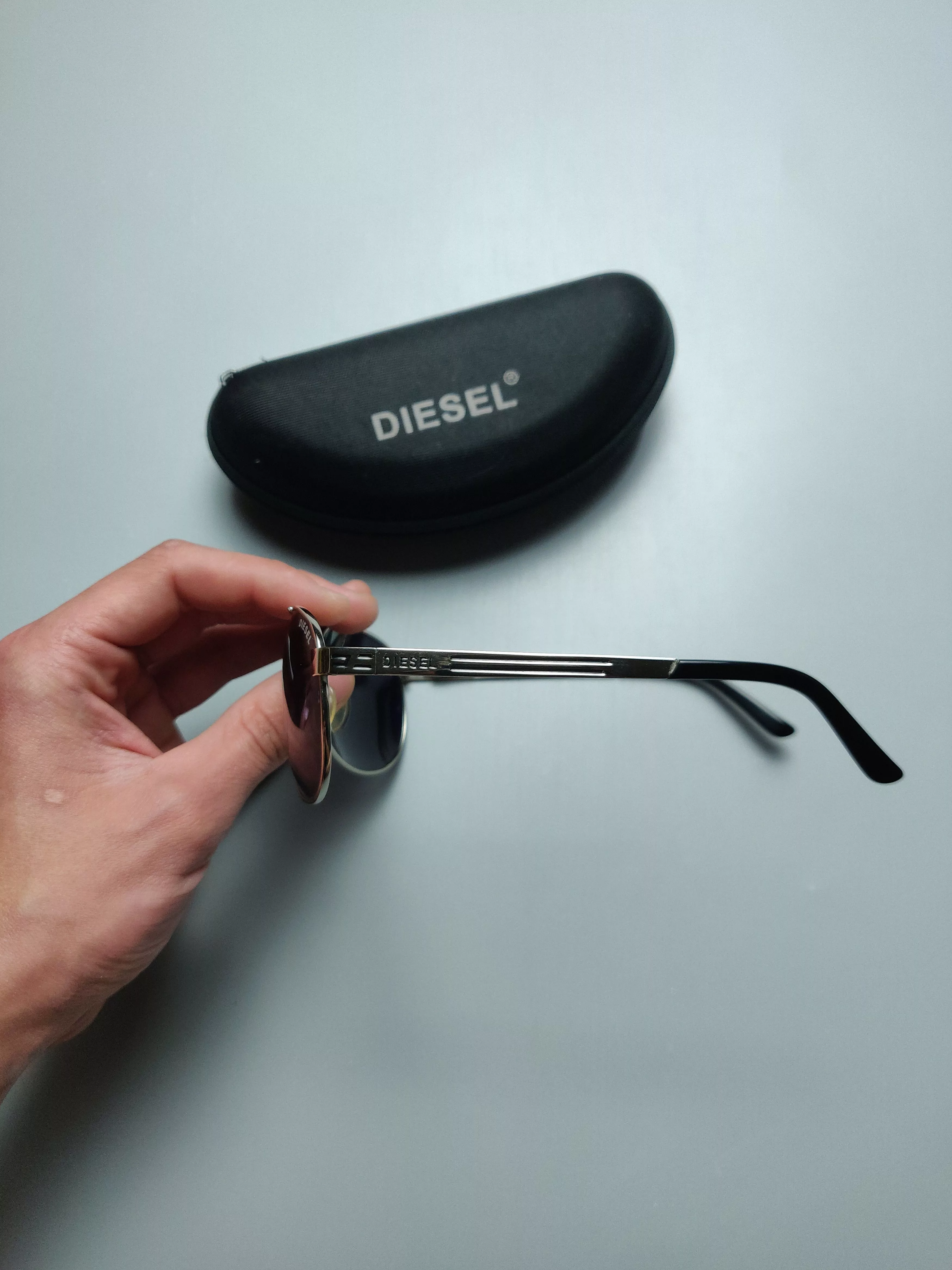 Diesel Glasses Diesel Vintage Sunglasses Black