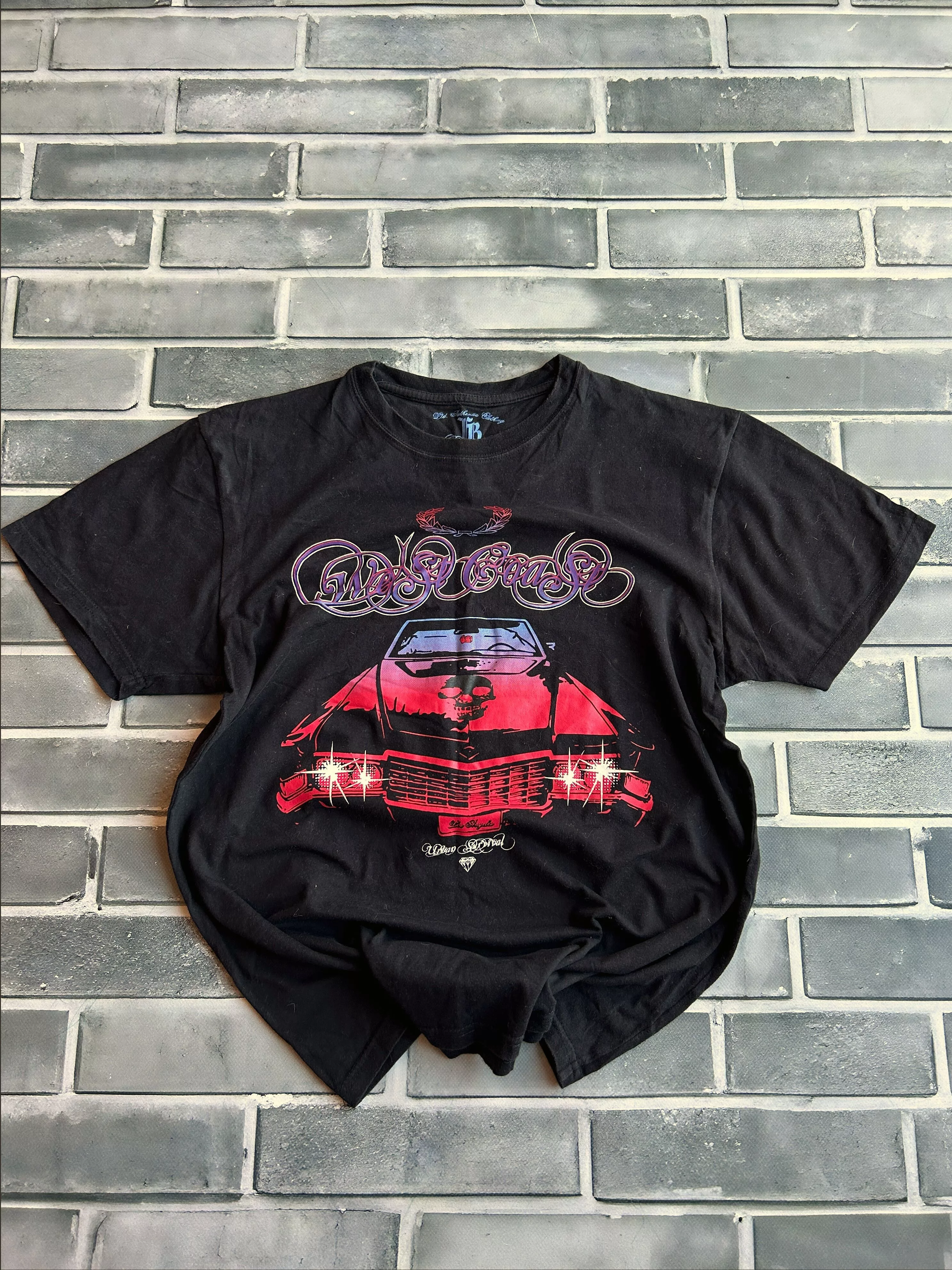 Rap Tees Short Sleeve T Shirts Rap Tees × Vintage Vintage Streetwear Adult Rap Band Tee 90s Multi