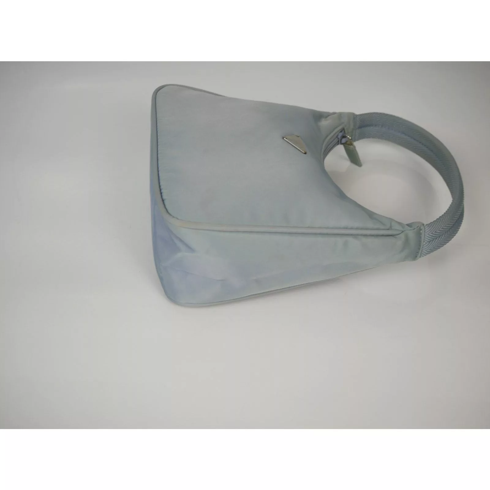 Prada Mini Bags Prada 2000 Nylon Shoulder Bag Gray
