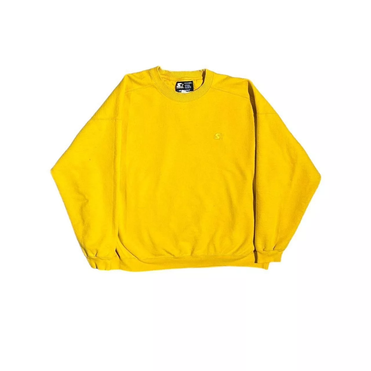 Starter Sweatshirts Hoodies 90s Starter Heavyweight Sweatshirt Yellow