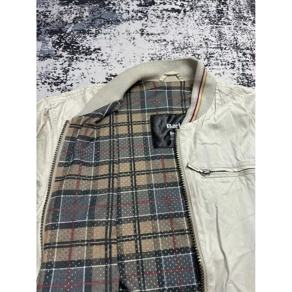 Barbour Light Jackets Barbour Jacket Full Pattern Beige Size M