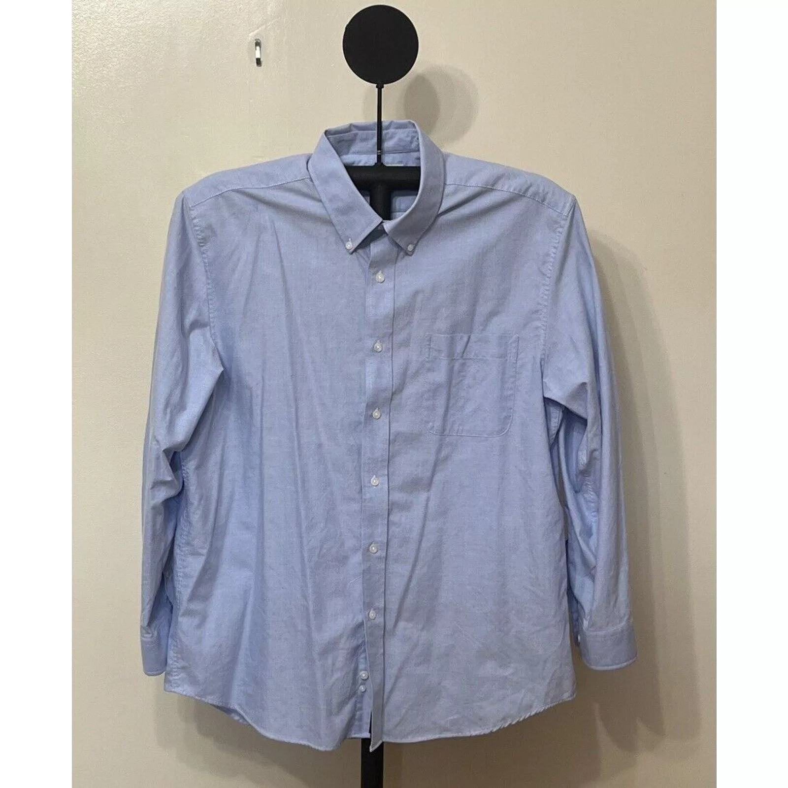 Saddlebred Shirts Button Ups Saddlebred Oxford Blue Button Down Shirt - Size 17.5 34/35