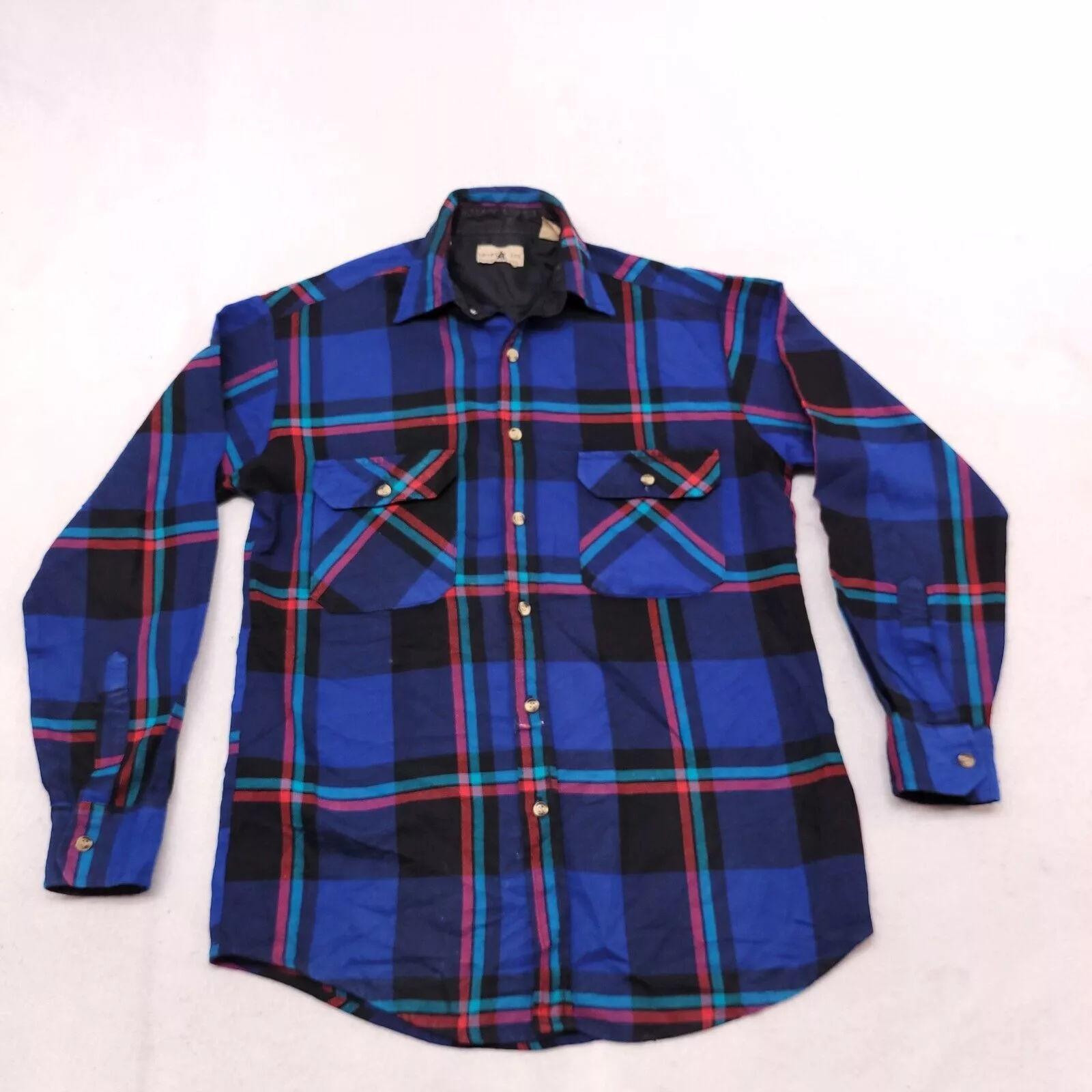 Northwest Territory Shirts Button Ups Northwest Territory Buffalo Check Flannel Shirt Mens Size S Blue