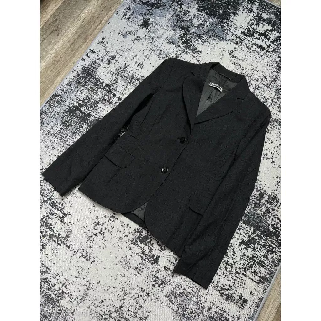 Jil Sander Coats Jil Sander Suit Jacket Grey Size 36 Gray