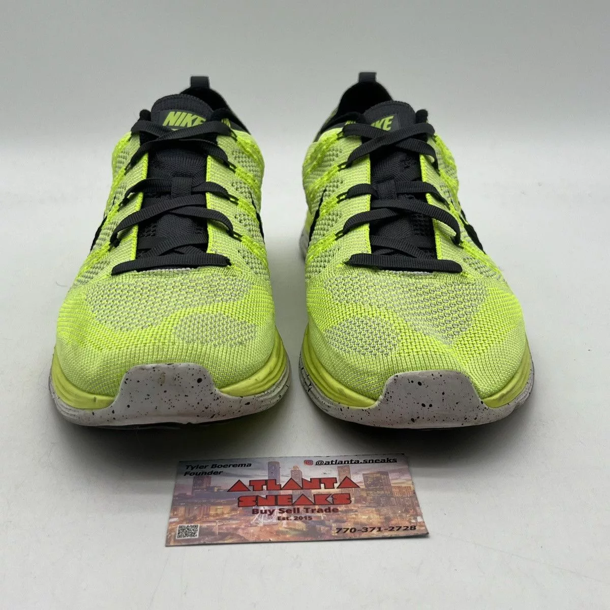 Nike Low Top Sneakers Nike Flyknit One+ Yellow W