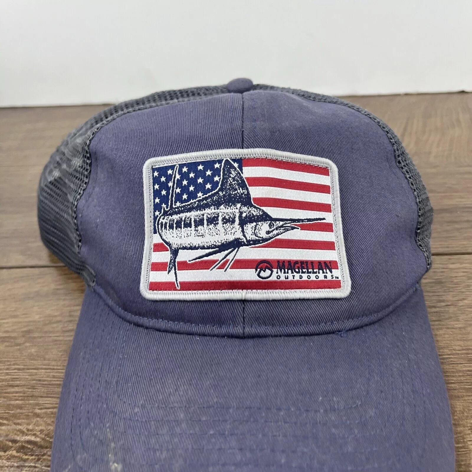 Other Hats Other Magellan Outdoors Snapback Hat Marlin Blue Adjustable Hat Bl