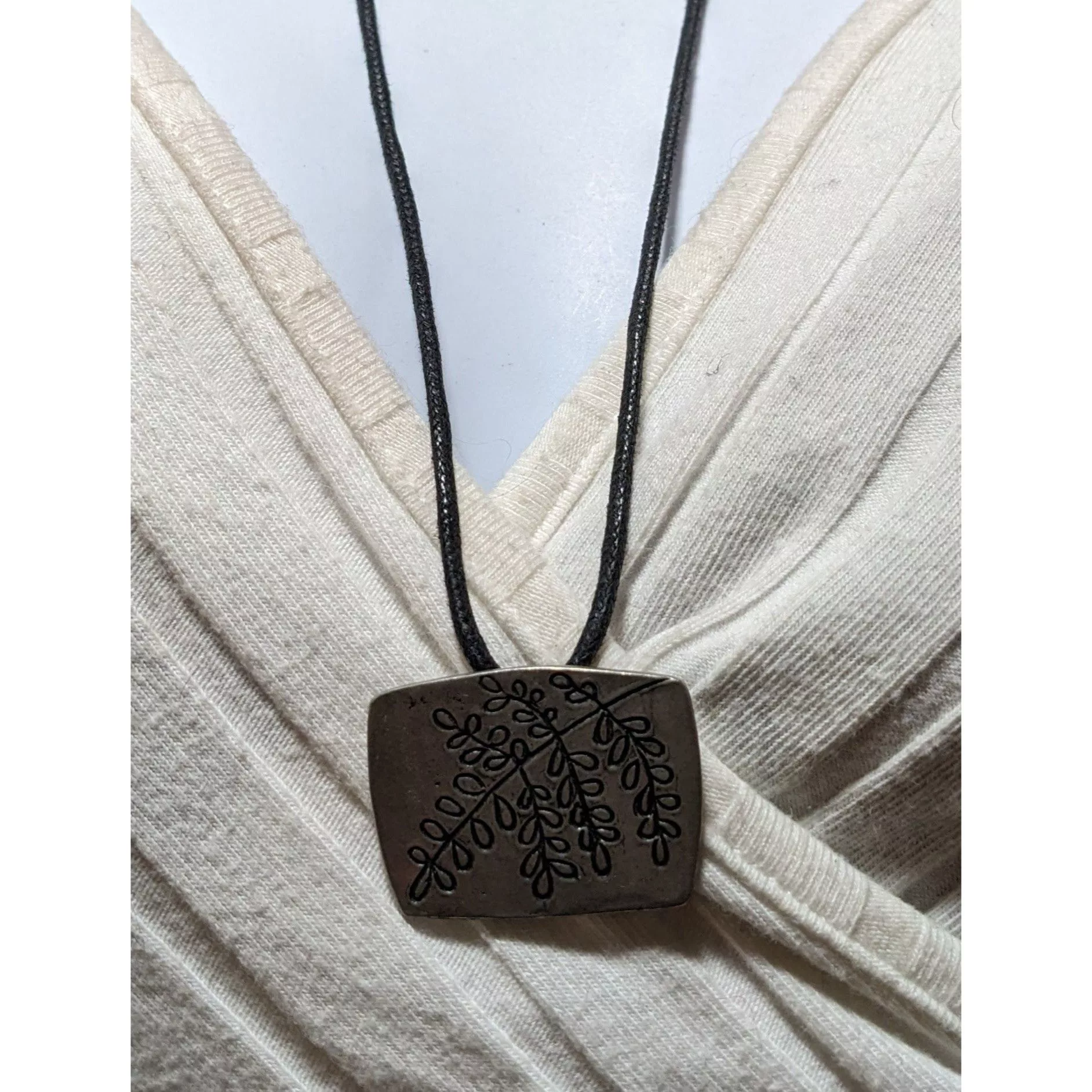 Other Necklaces Other Be Tender Silver Floral Neckalce