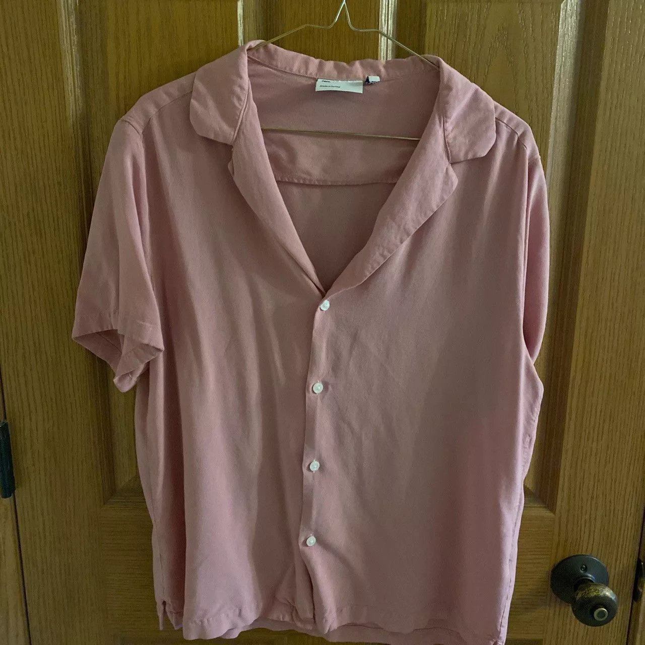 Asos Shirts Button Ups asos design button up shirt Pink