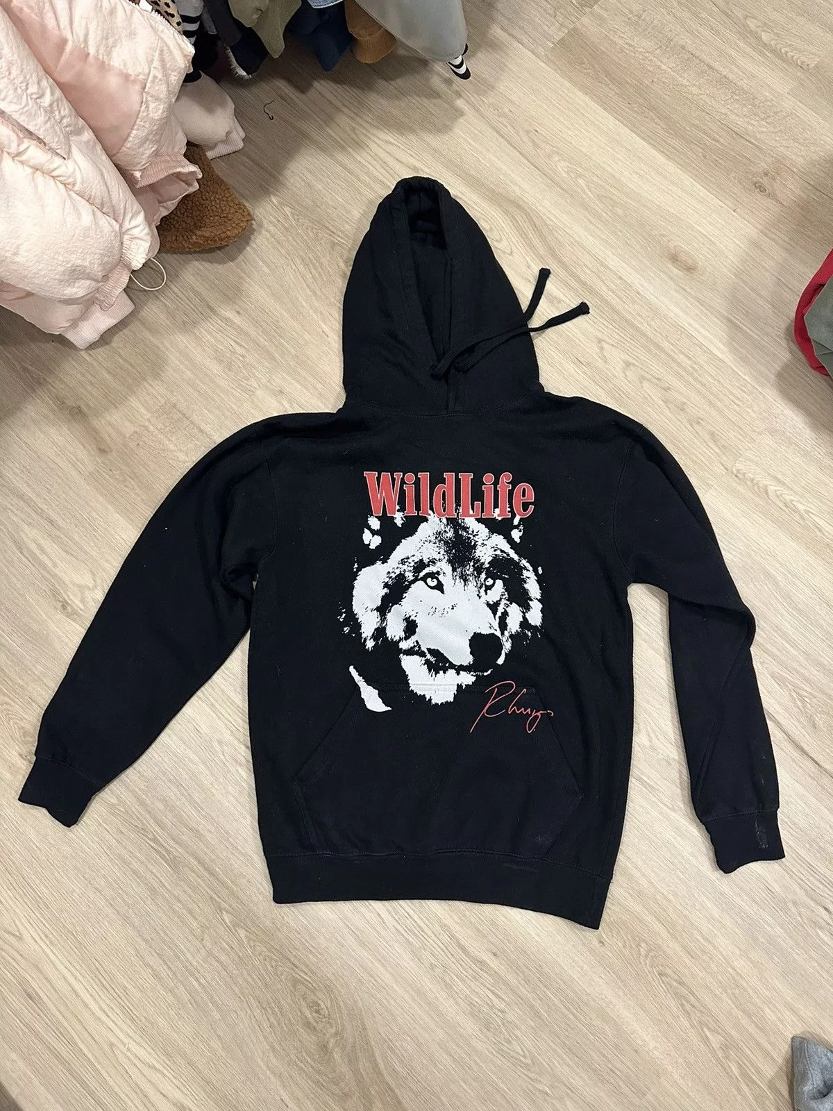 Rhude Light Jackets Rhude x Pacsun Hoodie - Small Black