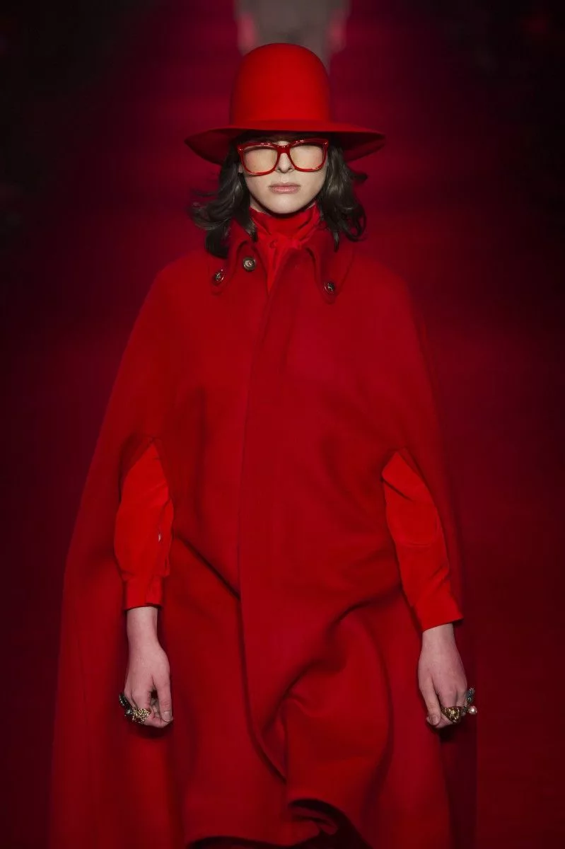 Gucci Hats Gucci runway wool hat Red