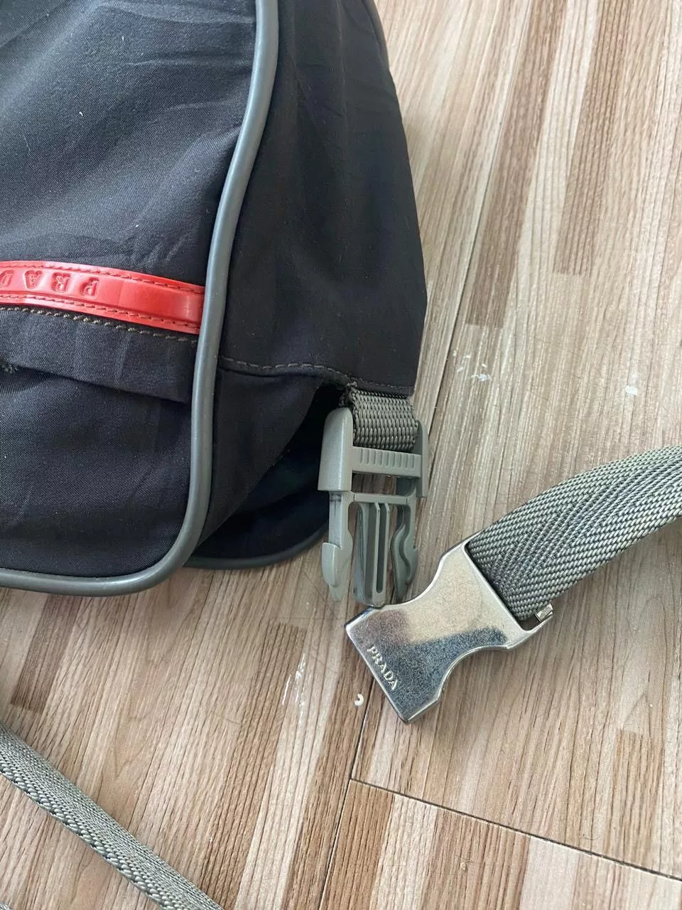 Prada Bags Luggage Authentic PRADA Sport Nylon shoulder bag Black