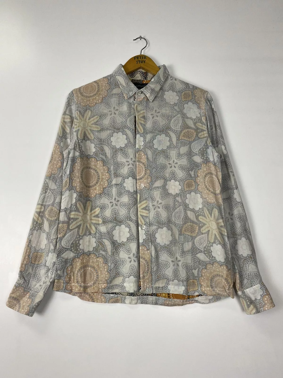 Vintage Shirts Button Ups Vintage Lukh & Jean Button up White