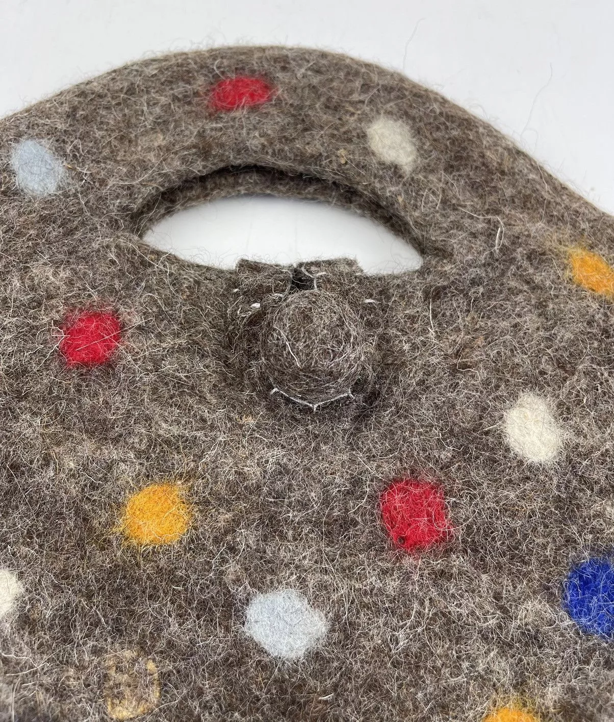 Other Handle Bags Other custom made wool style handle bag Multi Vintage
