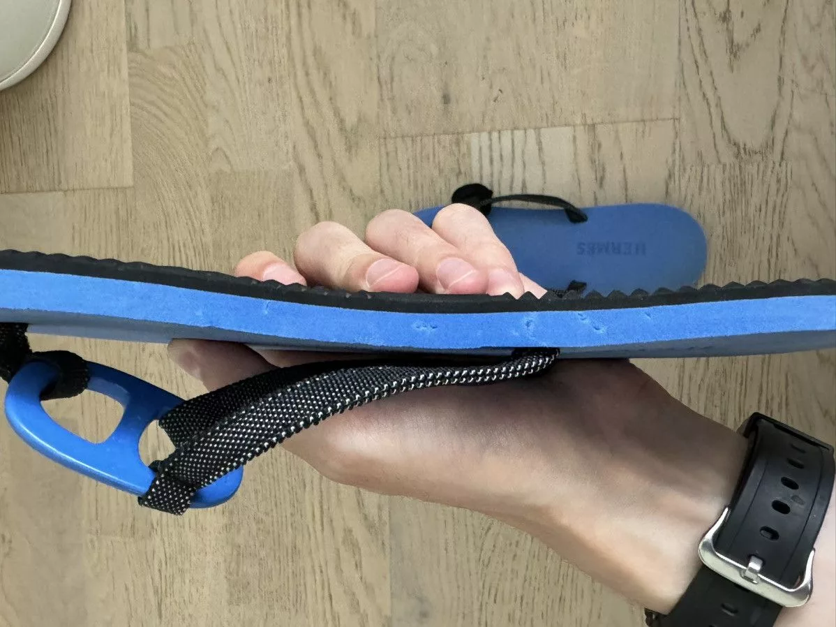 Hermes Sandals Hermes Kala sandals Blue