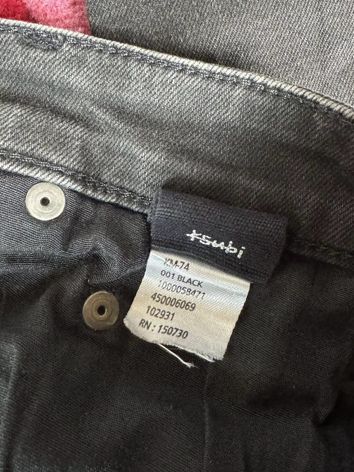Ksubi Denim Ksubi black skinny