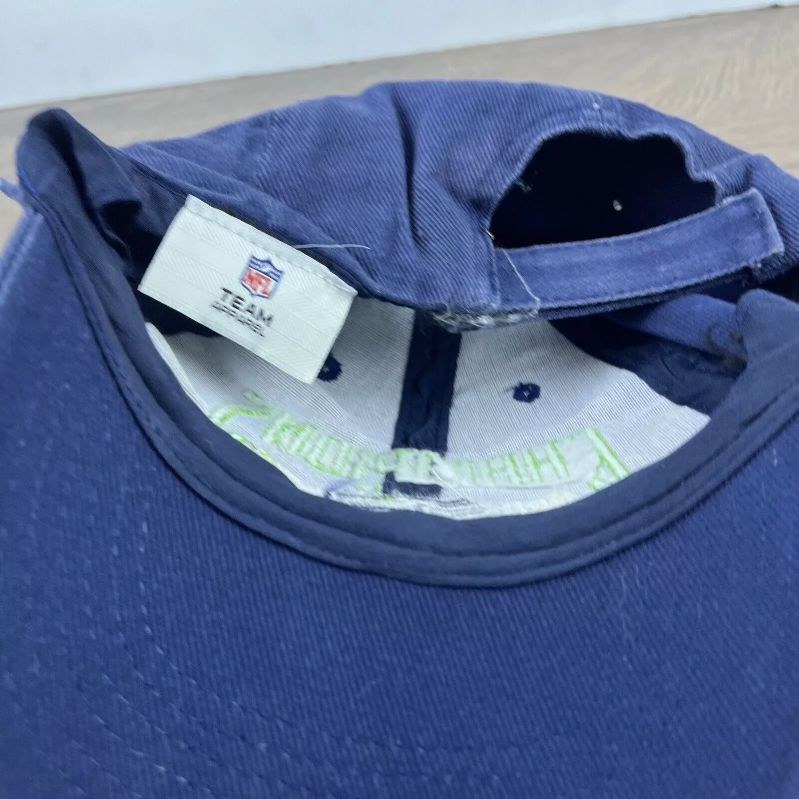 Other Hats Other Seattle Seahawks Hat 2013 NFC Champions Blue Cap Adjustable