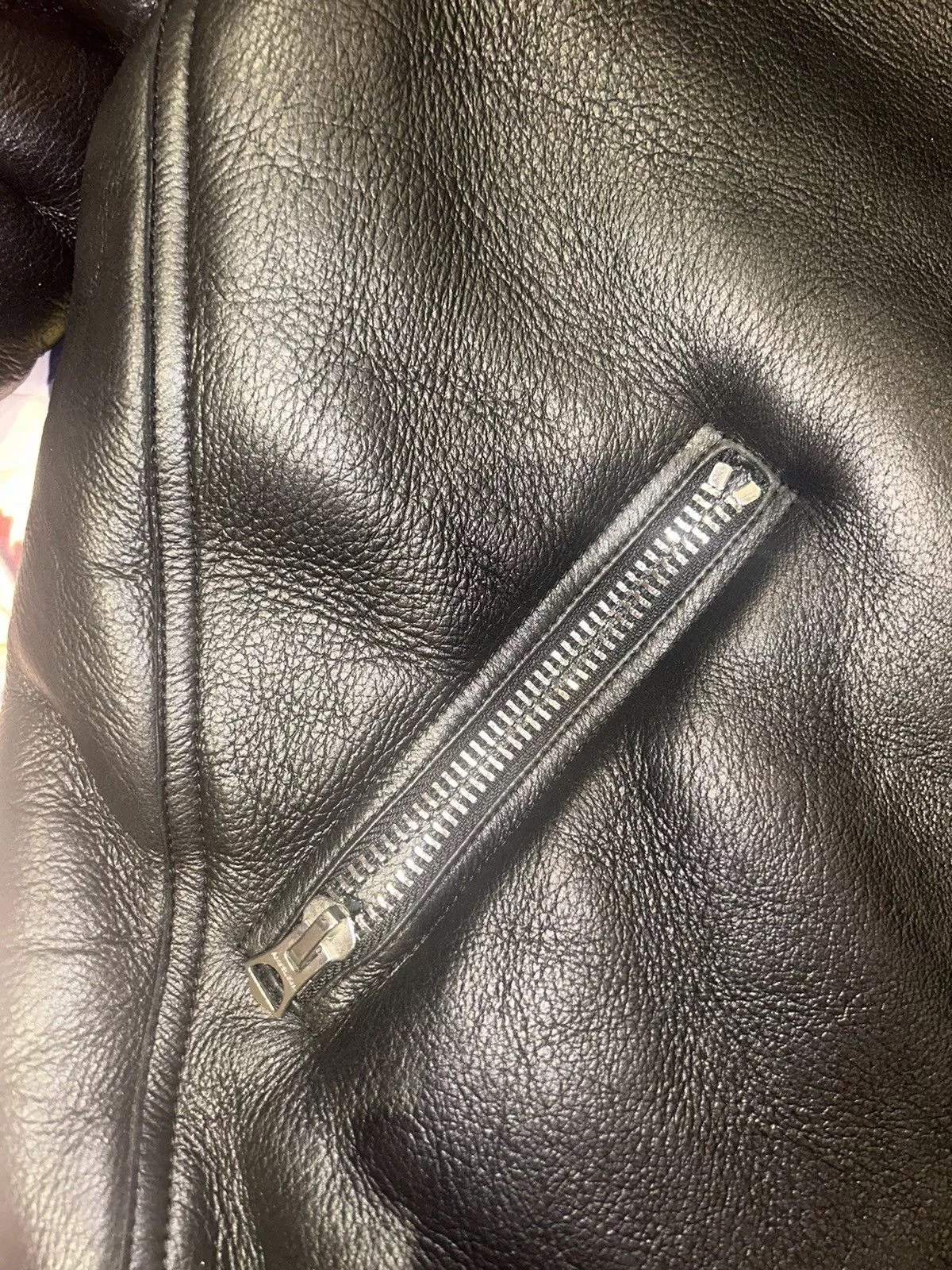 Acne Studios Leather Jackets Acne Studios Acne Studio Shearling Leather Jacket Black