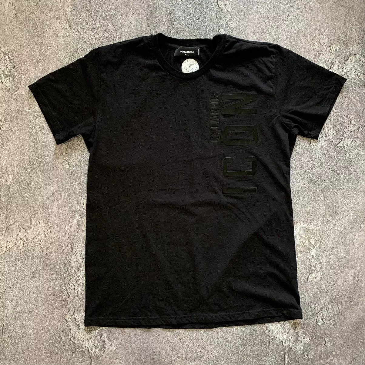 Dsquared2 Short Sleeve T Shirts Dsquared2 Men’s T shirt Size XL-XXL Black Avant-Garde