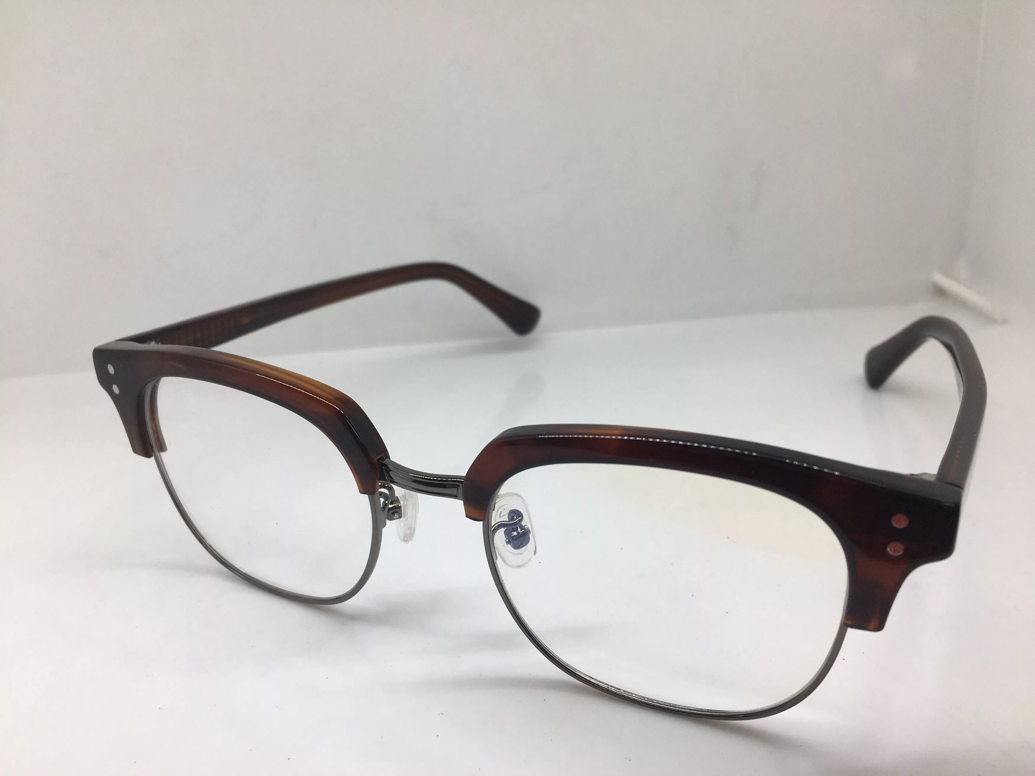 Other Glasses Other Mod Malcolm X Red Brwon Eyeglasses Frame Multi