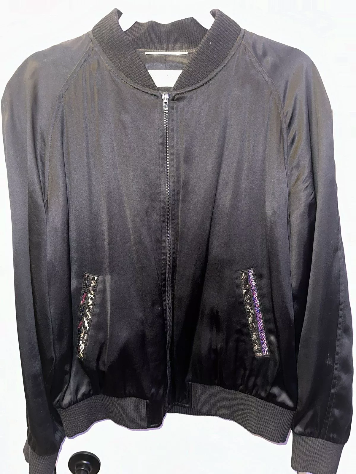 Embellish Bombers Embellish × Yves Saint Laurent SAINT LAURENT BOMBER Black