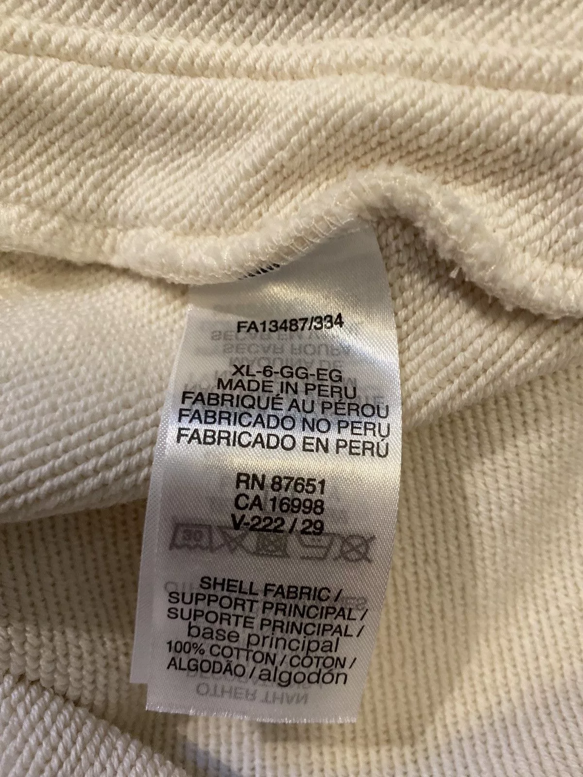 Lacoste Sweatpants Joggers Lacoste cream sweatpants White