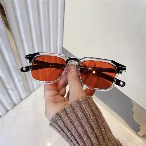 Designer Sunglasses Designer × Electric Visual Vintage sunglasses with transparent frames Red Streetwear