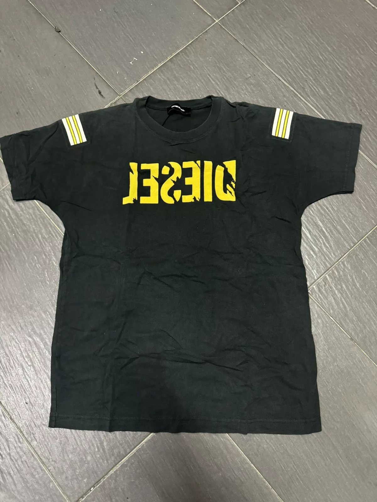 Diesel Short Sleeve T Shirts DIESEL TSHIRT Black