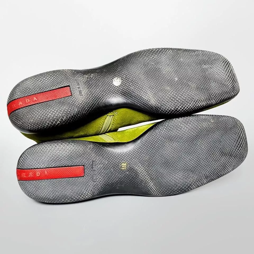 Prada Boots Prada × Vintage prada vintage ankle boots Green