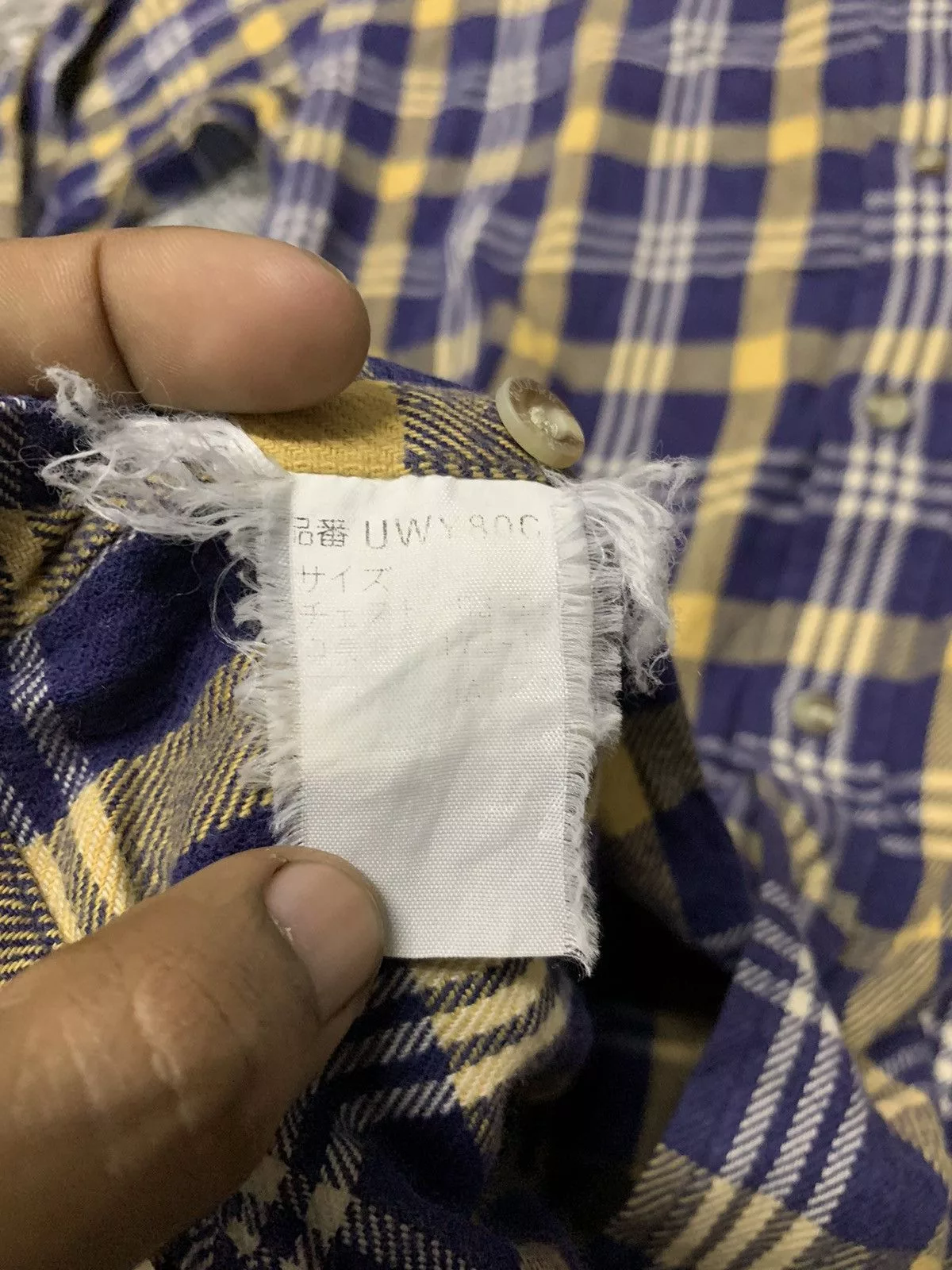 Vintage Shirts Button Ups Vintage × Woolrich Woolen Mills woolrich button up western style Blue Streetwear
