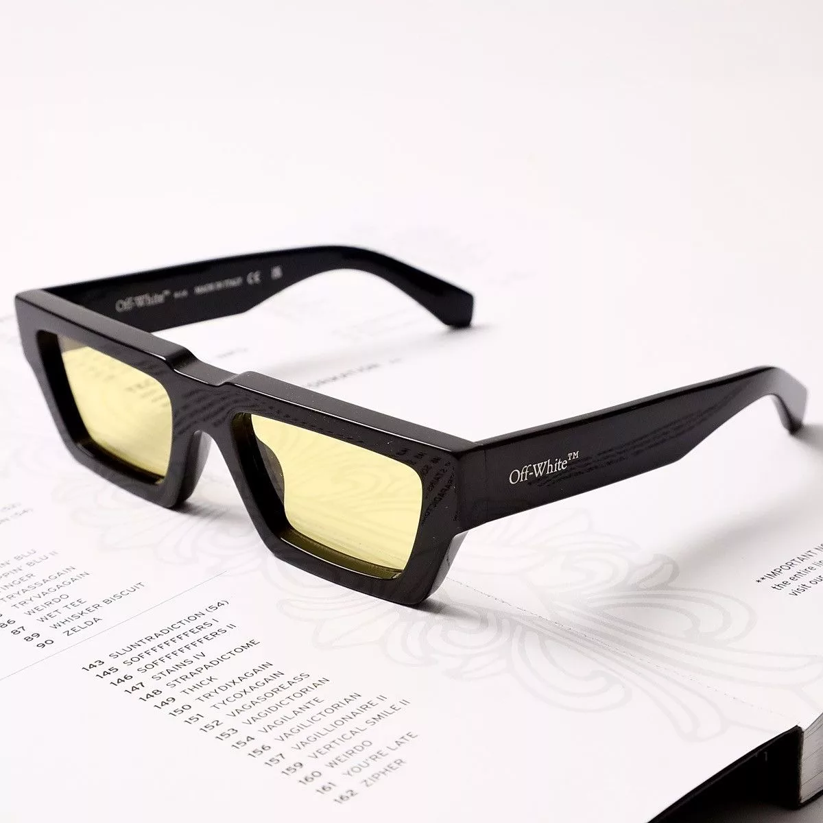 Off-White Sunglasses Off-White OFF WHITE MANCHESTER SS24 SUNGLASSES Black