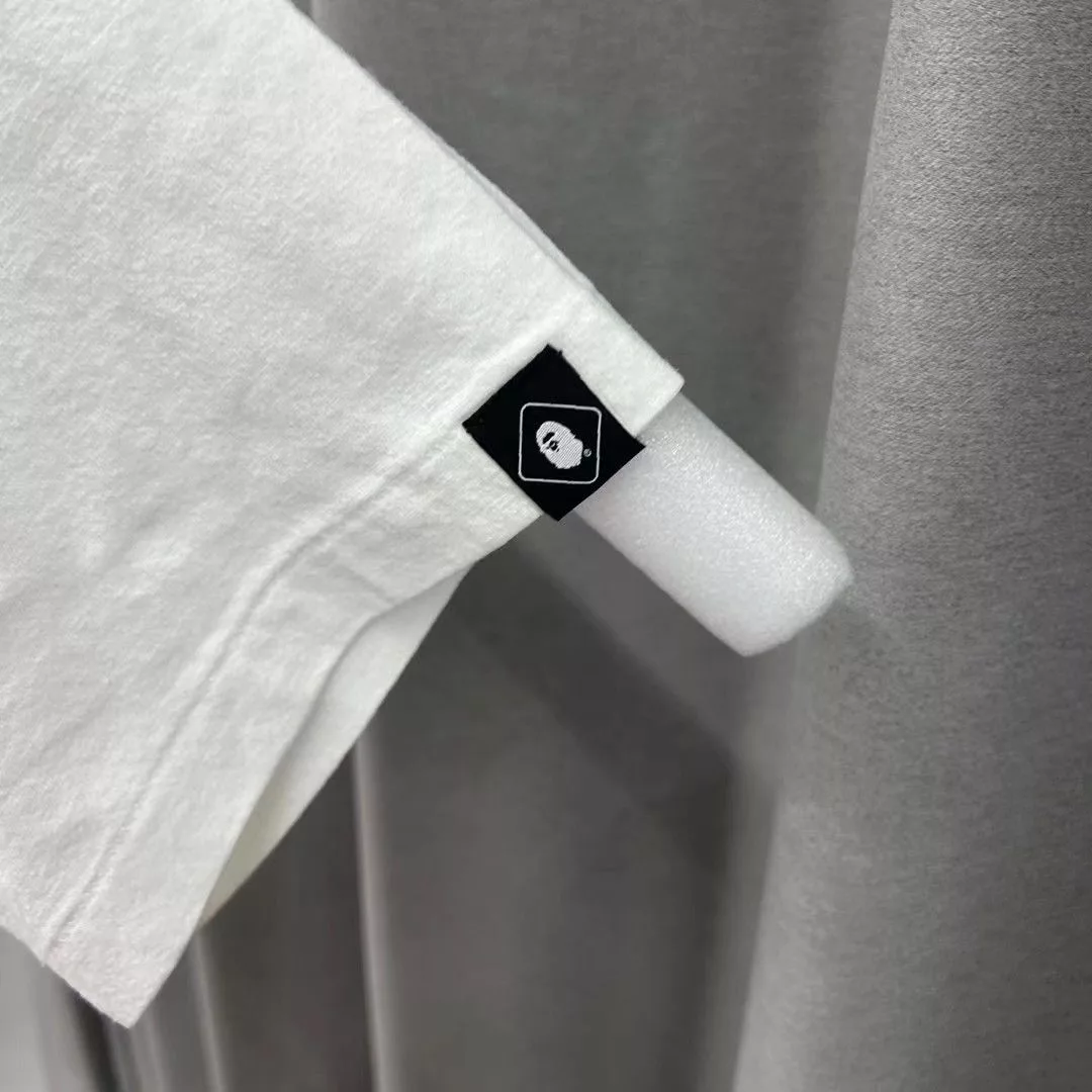 Bape Short Sleeve T Shirts BAPE LIMITED TEE White