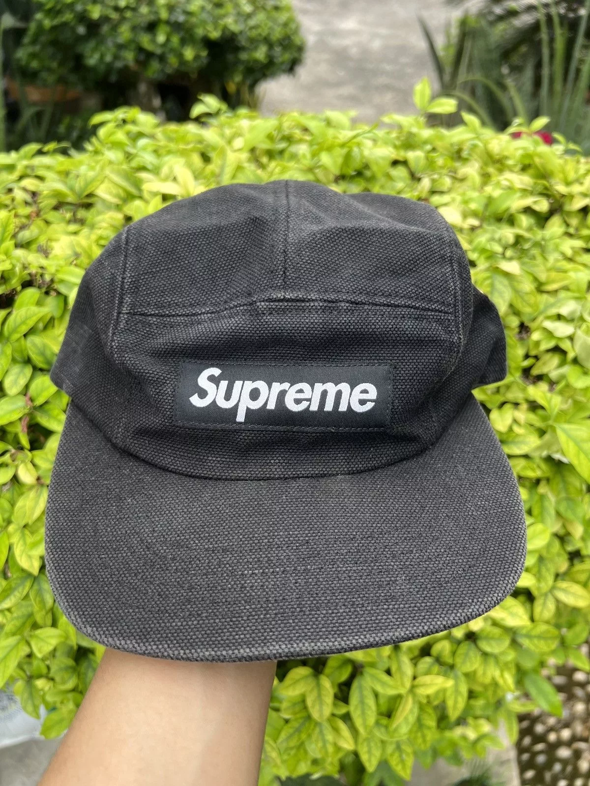 Supreme Hats Supreme camp cap black