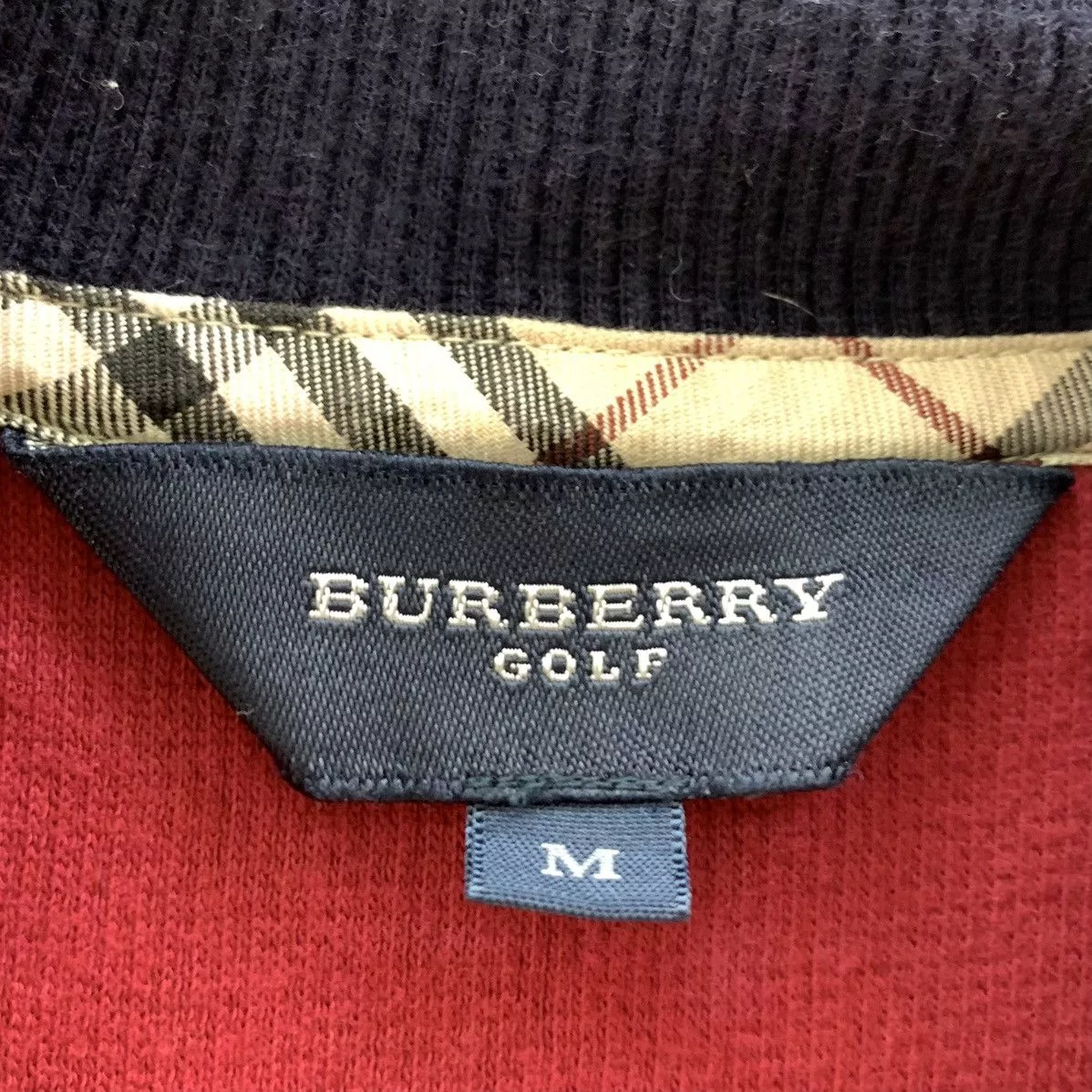 Burberry Sweatshirts Nice! Burberry Golf Small Spell Out Turtleneck Sweatshirt Purple