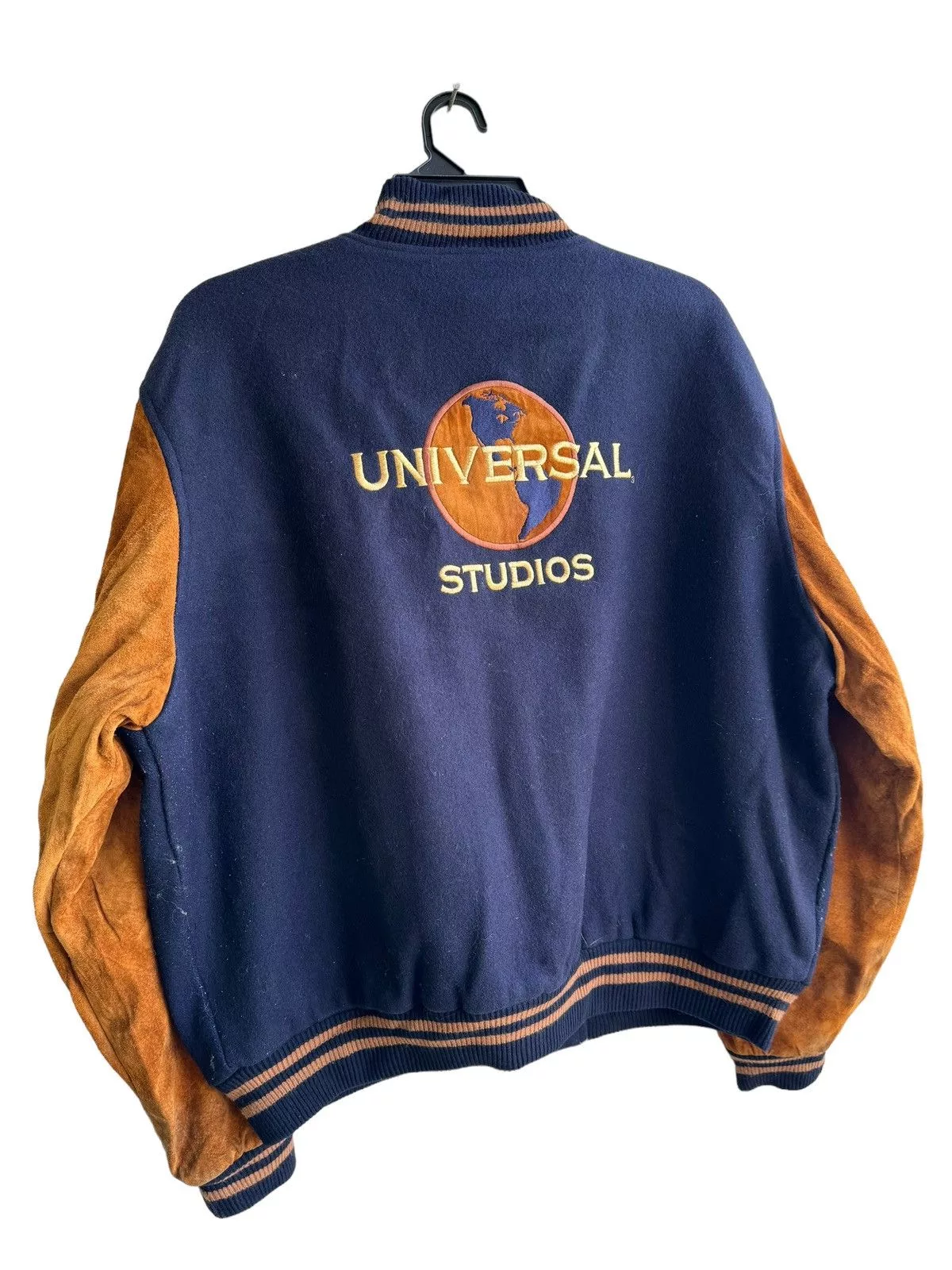 Universal Studios Bombers Universal Studios × Vintage Vintage Universal Studio Varsity Jacket Blue