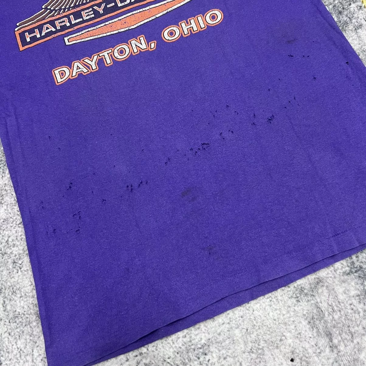 Harley Davidson Shirts Button Ups Harley Davidson × Vintage HARLEY DAVIDSON RARE VINTAGE BIKERS Purple