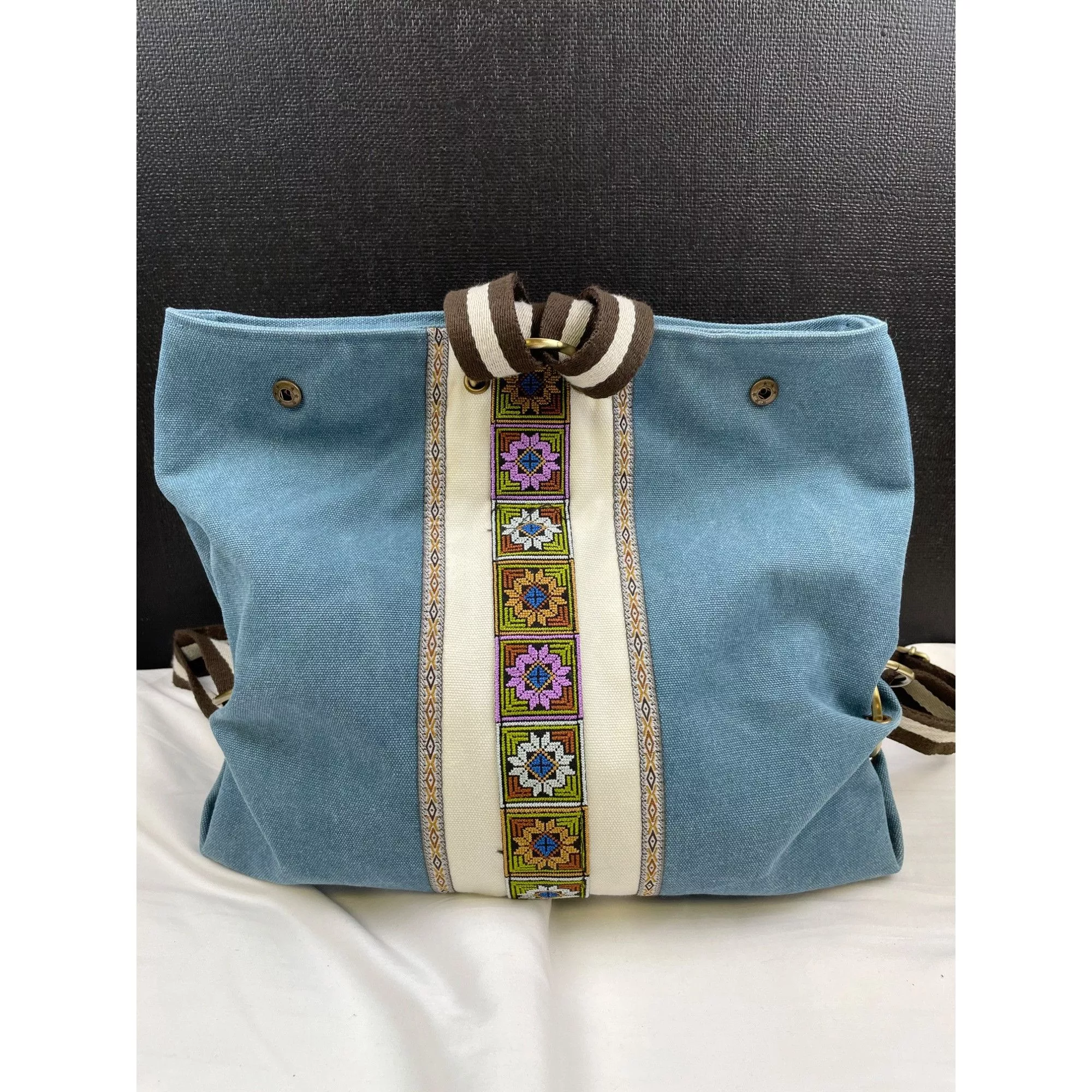 Other Backpacks Other Women's Blue Denim Canvas Backpack SKU 3748