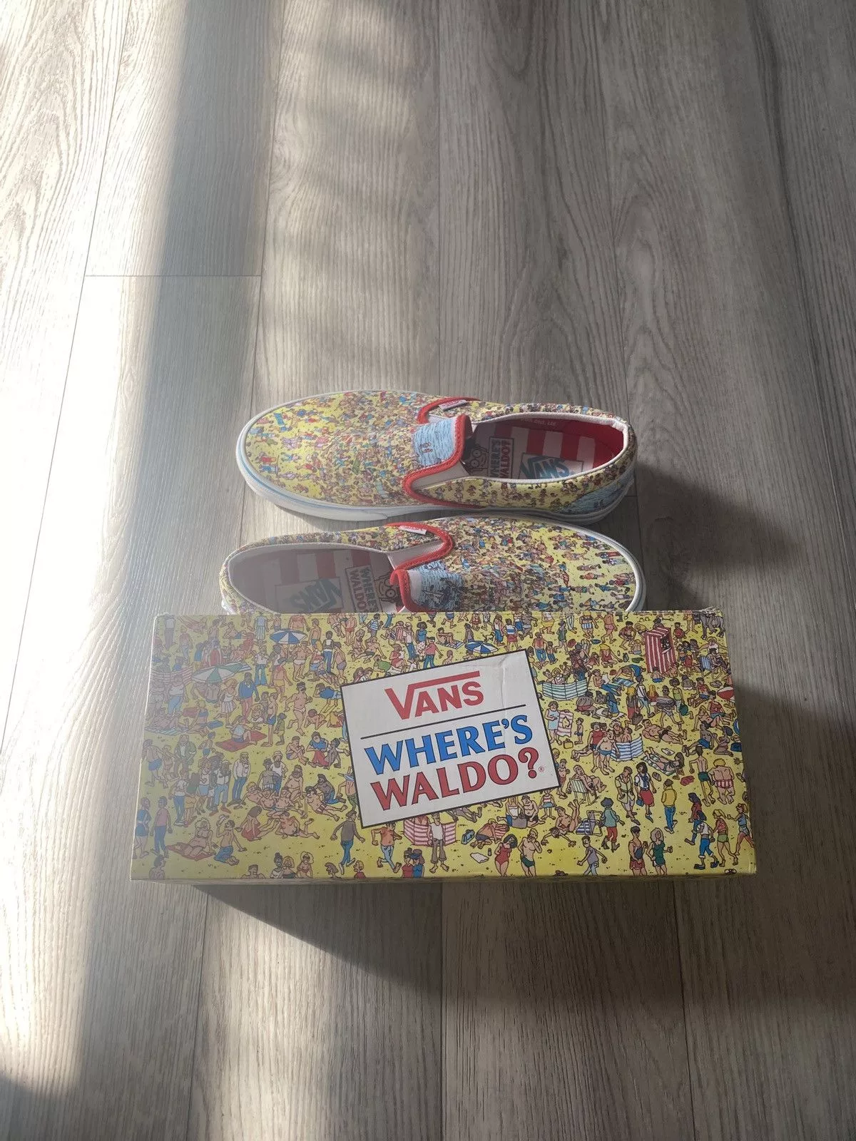 Vans Slip Ons Vans (Where’s Waldo) beach colour way Multi