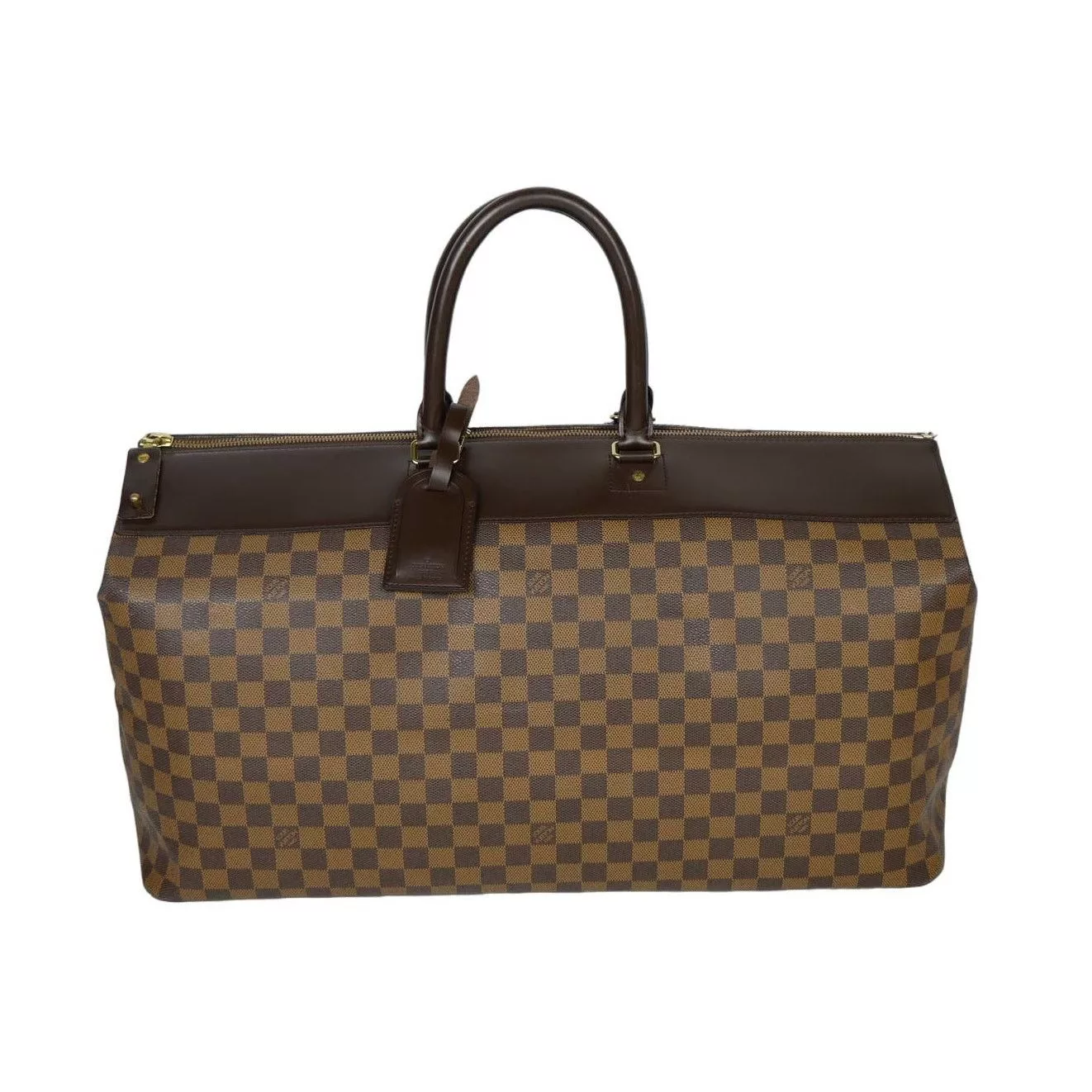 Louis Vuitton Bags Luggage Louis Vuitton Brown Damier Greenwich Duffle