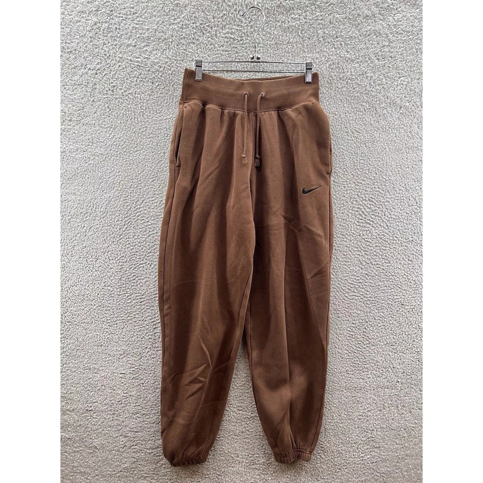 Nike Sweatpants Nike Brown Phoenix High Waist Oversized Sweatpants Size XS