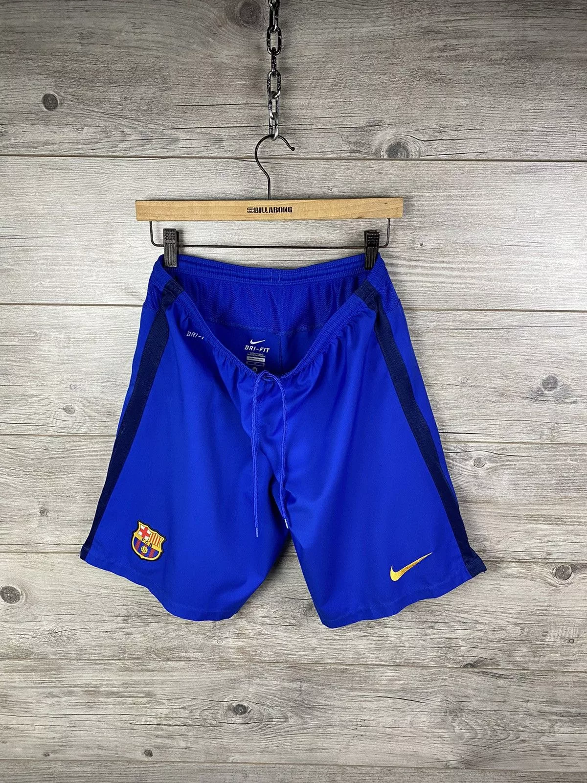 Nike Shorts Nike FCB Barcelona Shorts Size M Blue Sportswear