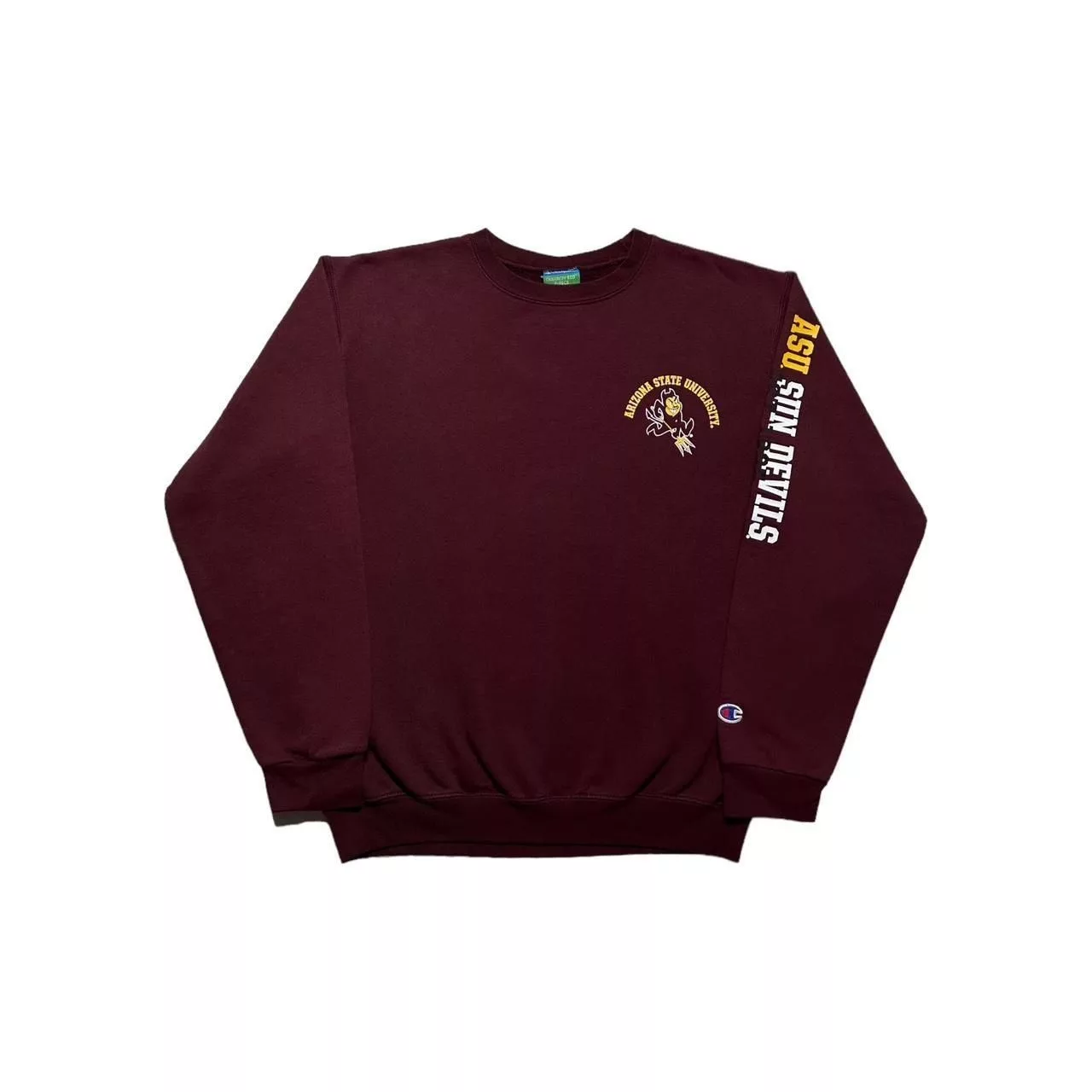 Champion Sweaters Champion × NCAA × Vintage Y2K ASU Sun Devils Arizona State Crewneck Red