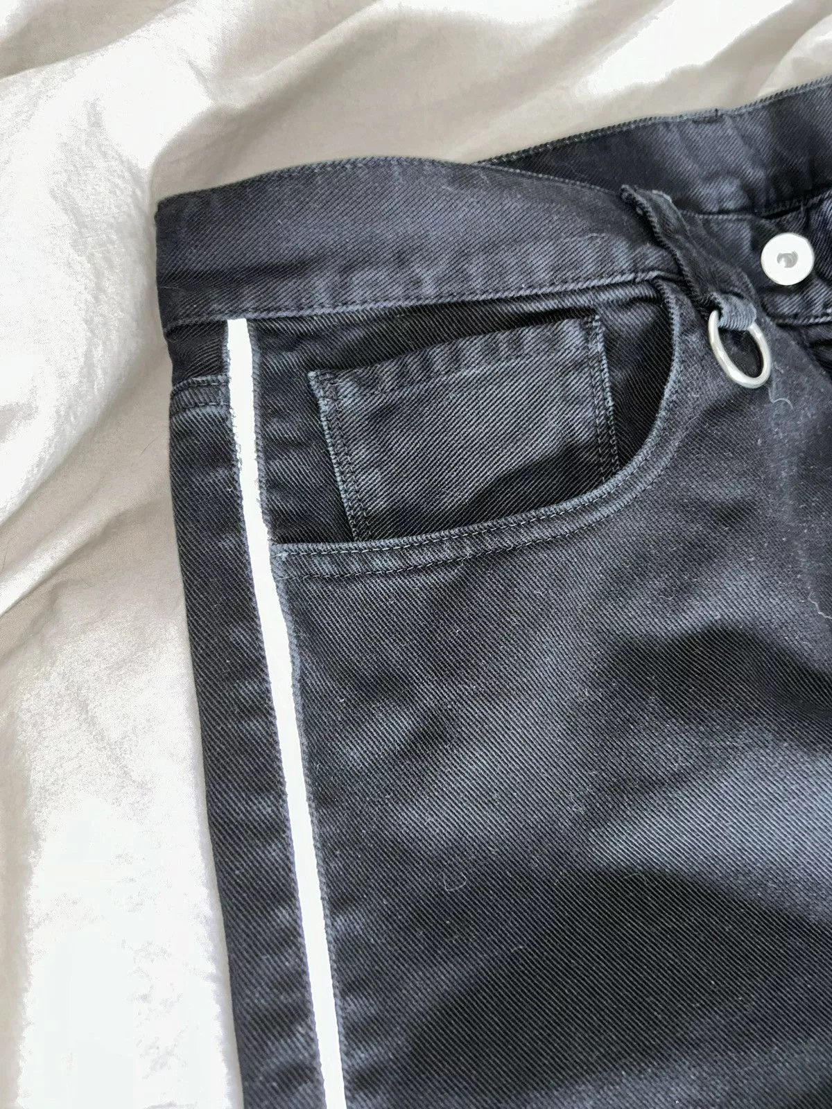 Random Identities Denim Black Denim Random Identities Trousers (32)