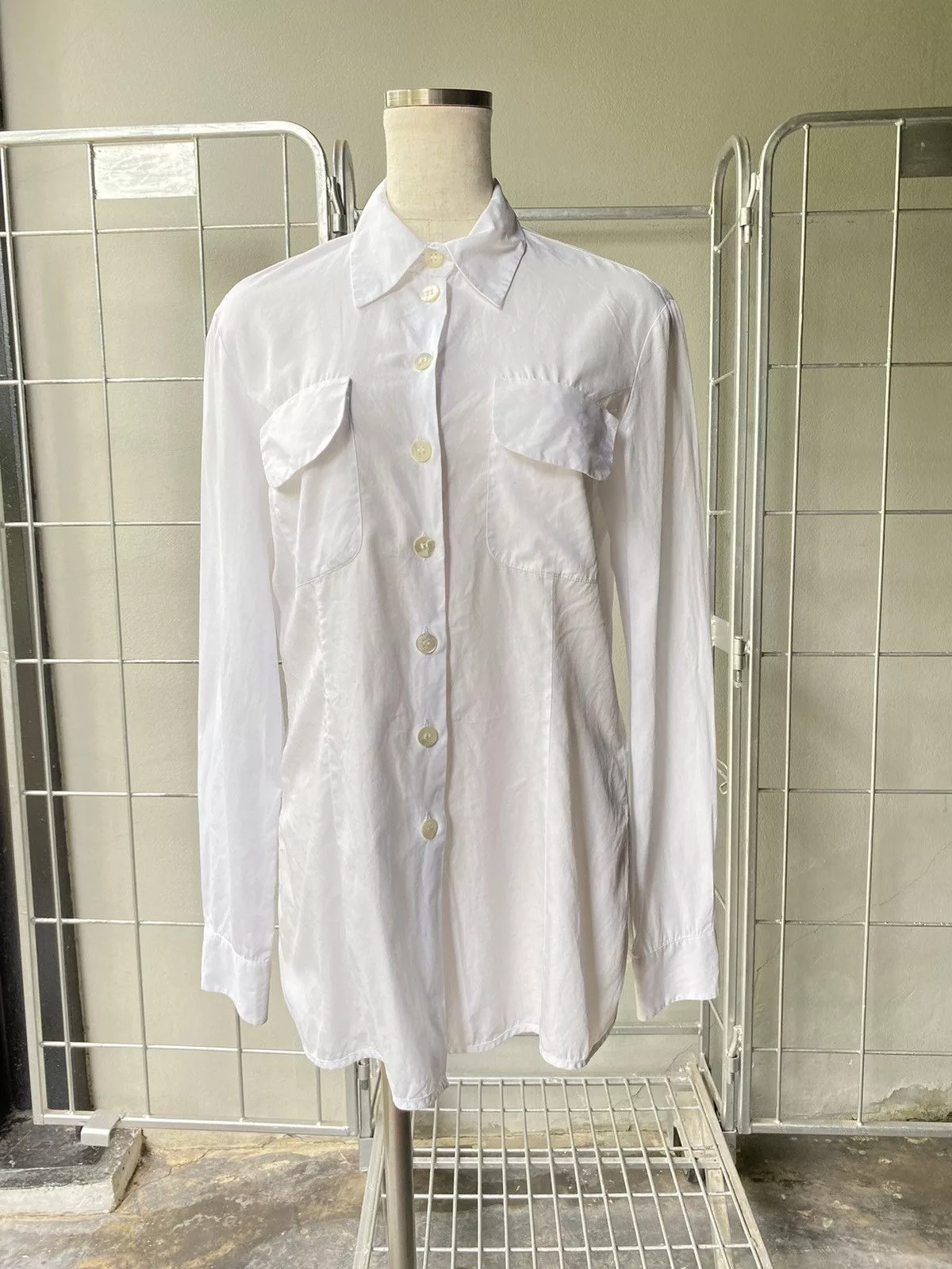 Armani Button Ups Armani Mani white packet shirt
