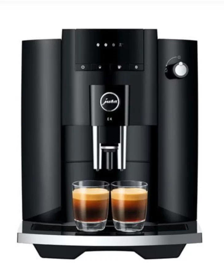 E4 Piano Black Espresso Machine