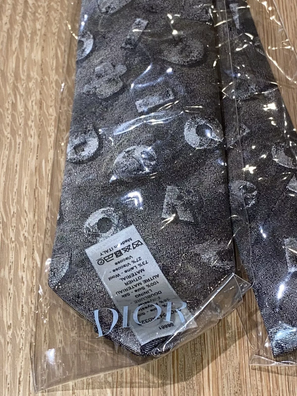 Daniel Arsham Ties Pocketsquares Daniel Arsham × Dior Daniel Arsham x Dior Tie Cravate Multi
