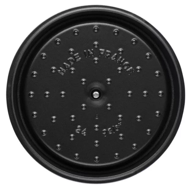 5 QT ROUND TALL COCOTTE MATTE BLACK